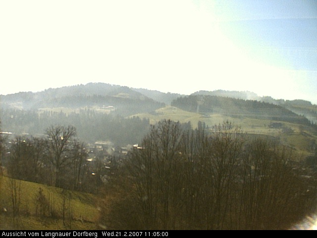 Webcam-Bild: Aussicht vom Dorfberg in Langnau 20070221-110500