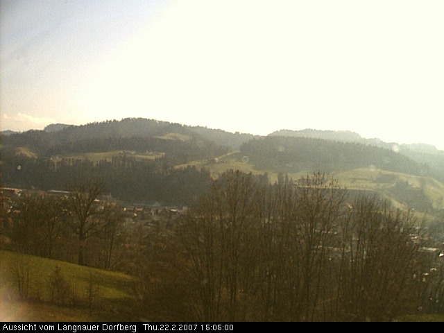 Webcam-Bild: Aussicht vom Dorfberg in Langnau 20070222-150500