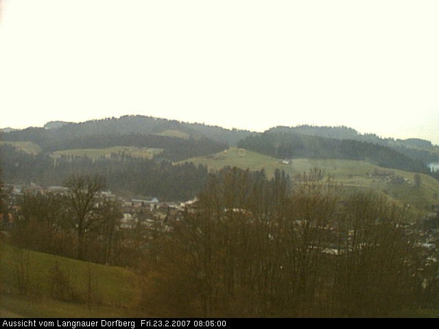 Webcam-Bild: Aussicht vom Dorfberg in Langnau 20070223-080500