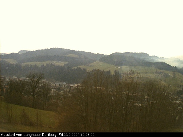 Webcam-Bild: Aussicht vom Dorfberg in Langnau 20070223-100500