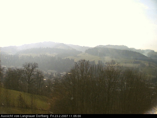 Webcam-Bild: Aussicht vom Dorfberg in Langnau 20070223-110500