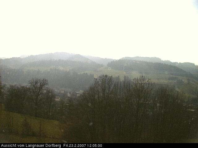 Webcam-Bild: Aussicht vom Dorfberg in Langnau 20070223-120500
