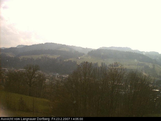 Webcam-Bild: Aussicht vom Dorfberg in Langnau 20070223-140500