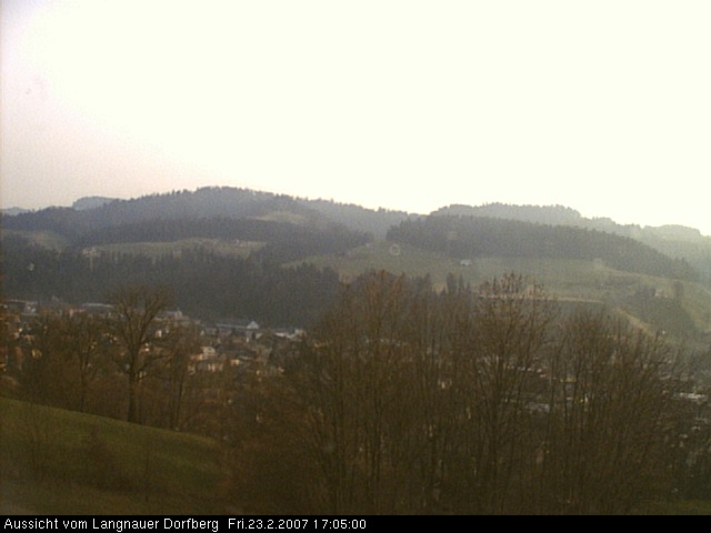 Webcam-Bild: Aussicht vom Dorfberg in Langnau 20070223-170500