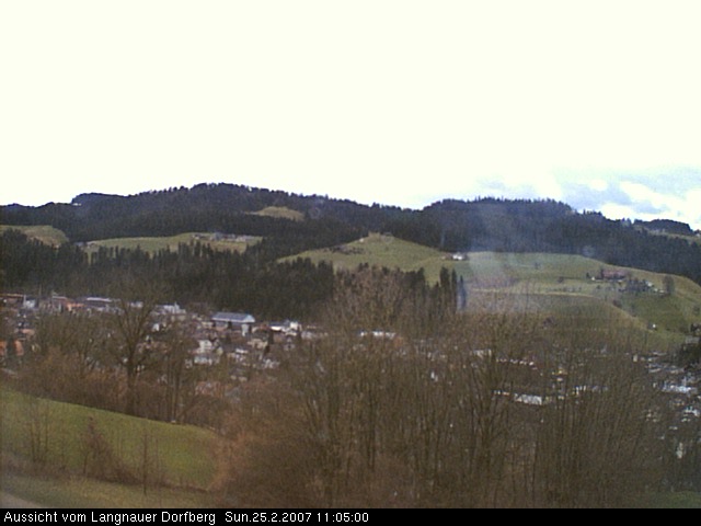 Webcam-Bild: Aussicht vom Dorfberg in Langnau 20070225-110500