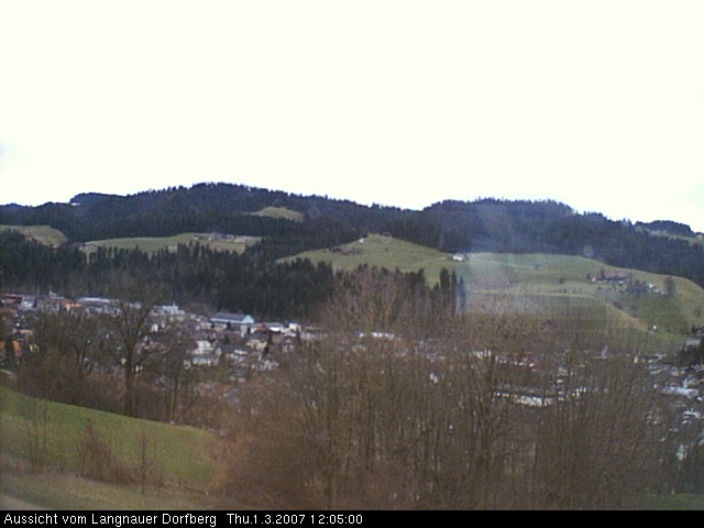 Webcam-Bild: Aussicht vom Dorfberg in Langnau 20070301-120500