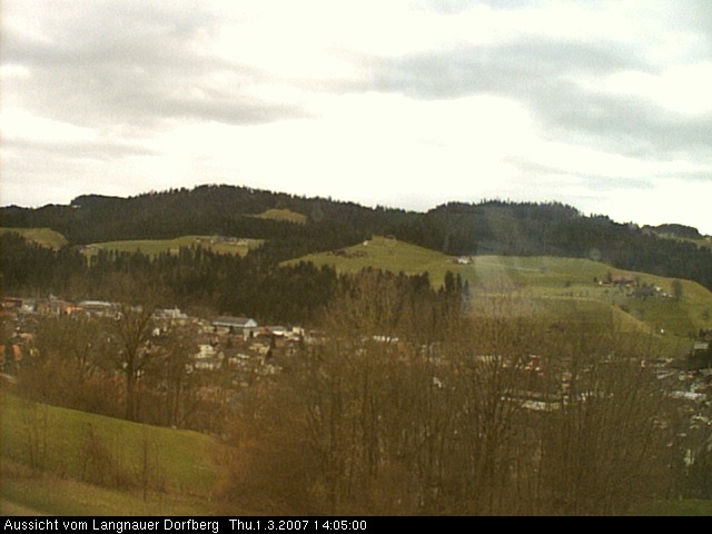 Webcam-Bild: Aussicht vom Dorfberg in Langnau 20070301-140500