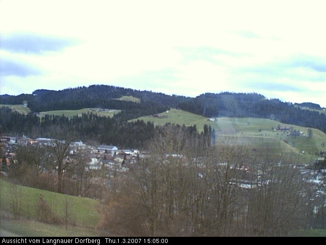 Webcam-Bild: Aussicht vom Dorfberg in Langnau 20070301-150500