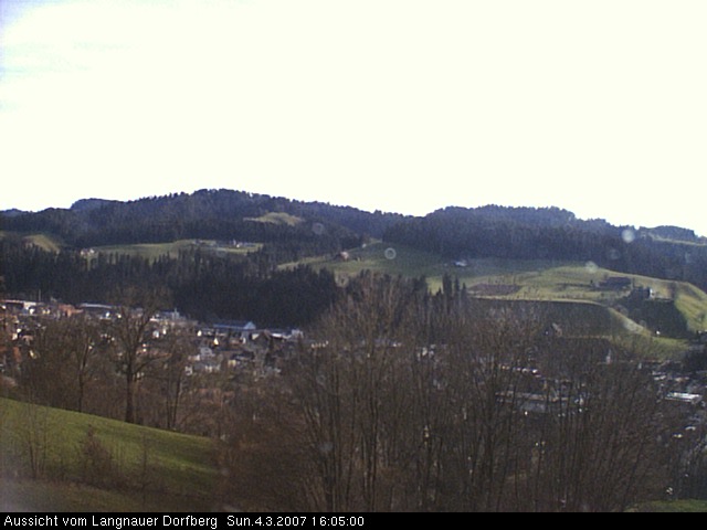 Webcam-Bild: Aussicht vom Dorfberg in Langnau 20070304-160500