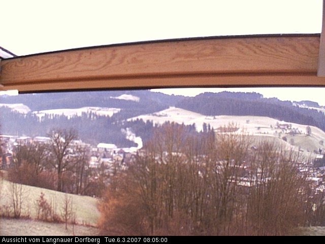 Webcam-Bild: Aussicht vom Dorfberg in Langnau 20070306-080500