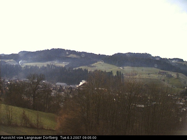 Webcam-Bild: Aussicht vom Dorfberg in Langnau 20070306-090500