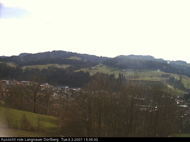 Webcam-Bild: Aussicht vom Dorfberg in Langnau 20070306-150500