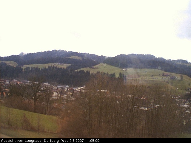 Webcam-Bild: Aussicht vom Dorfberg in Langnau 20070307-110500