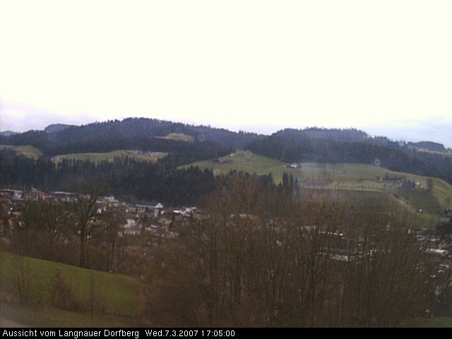 Webcam-Bild: Aussicht vom Dorfberg in Langnau 20070307-170500