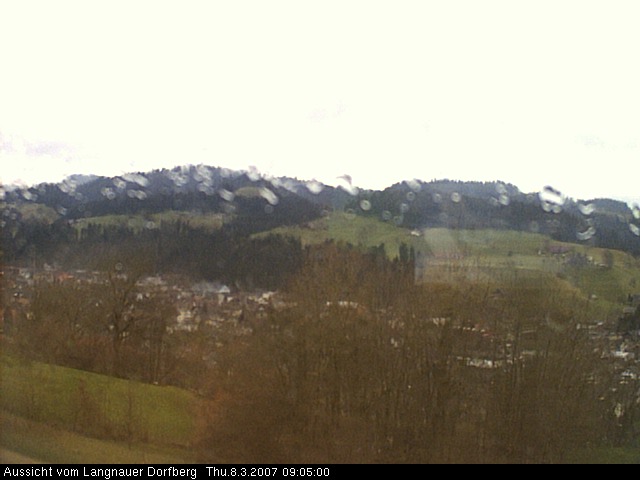 Webcam-Bild: Aussicht vom Dorfberg in Langnau 20070308-090500