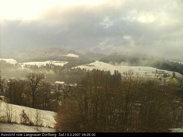 Webcam-Bild: Aussicht vom Dorfberg in Langnau 20070310-090500