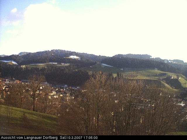 Webcam-Bild: Aussicht vom Dorfberg in Langnau 20070310-170500