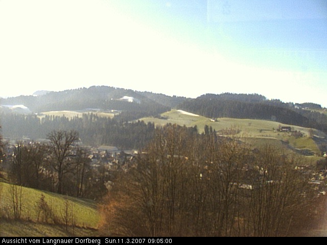 Webcam-Bild: Aussicht vom Dorfberg in Langnau 20070311-090500