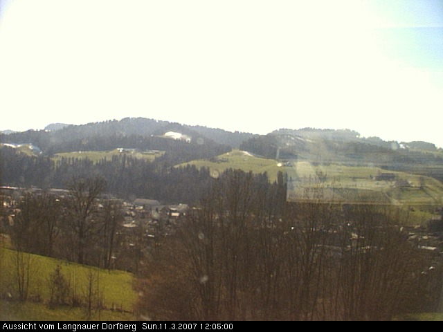 Webcam-Bild: Aussicht vom Dorfberg in Langnau 20070311-120500