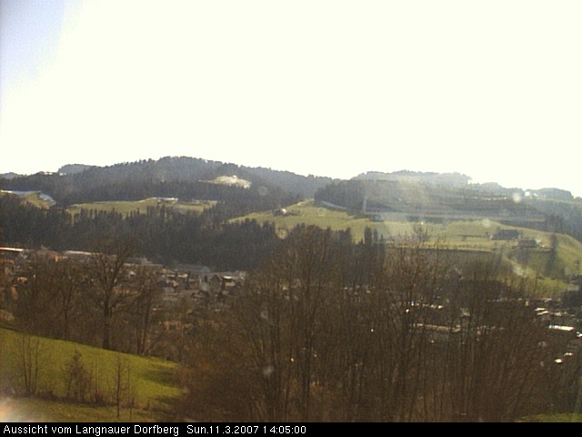 Webcam-Bild: Aussicht vom Dorfberg in Langnau 20070311-140500
