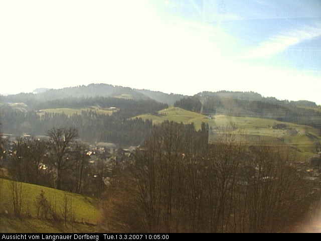Webcam-Bild: Aussicht vom Dorfberg in Langnau 20070313-100500