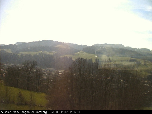 Webcam-Bild: Aussicht vom Dorfberg in Langnau 20070313-120500