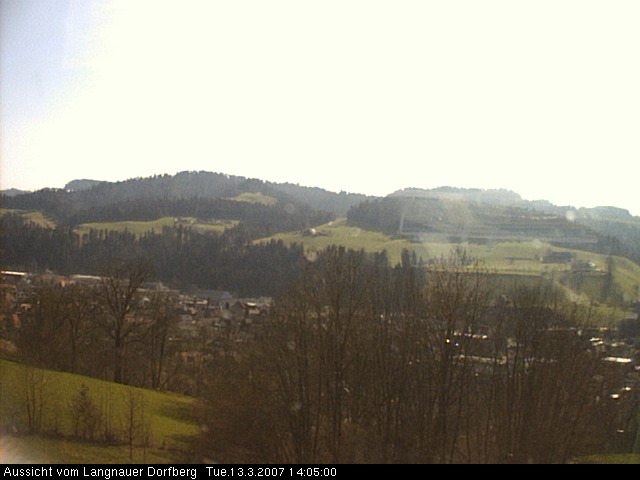 Webcam-Bild: Aussicht vom Dorfberg in Langnau 20070313-140500