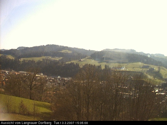 Webcam-Bild: Aussicht vom Dorfberg in Langnau 20070313-150500