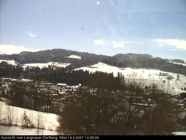 Webcam-Bild: Aussicht vom Dorfberg in Langnau 20070319-120500