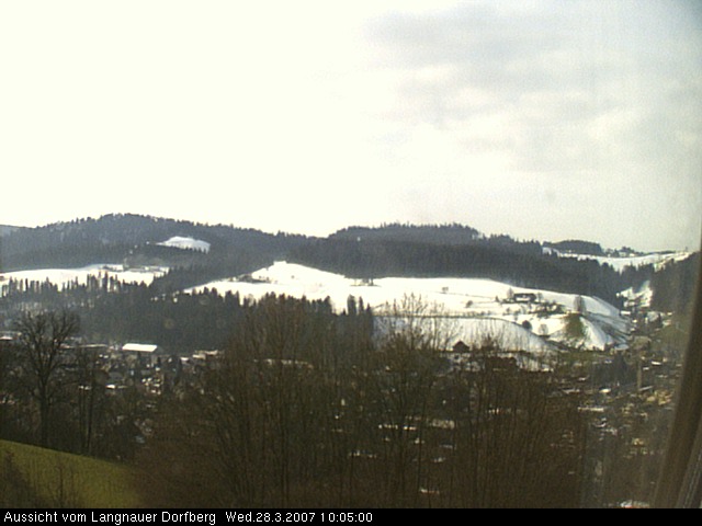 Webcam-Bild: Aussicht vom Dorfberg in Langnau 20070328-100500