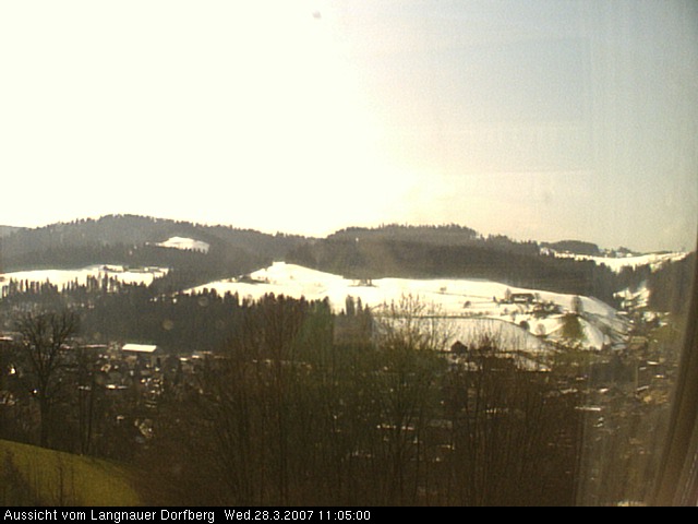 Webcam-Bild: Aussicht vom Dorfberg in Langnau 20070328-110500