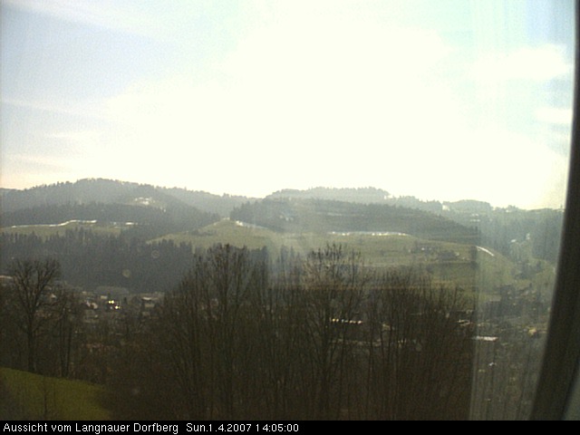 Webcam-Bild: Aussicht vom Dorfberg in Langnau 20070401-140500
