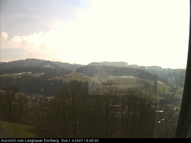 Webcam-Bild: Aussicht vom Dorfberg in Langnau 20070401-150500