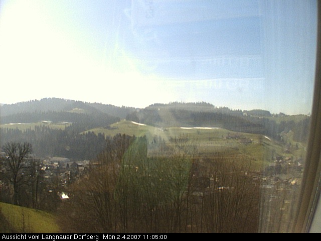 Webcam-Bild: Aussicht vom Dorfberg in Langnau 20070402-110500
