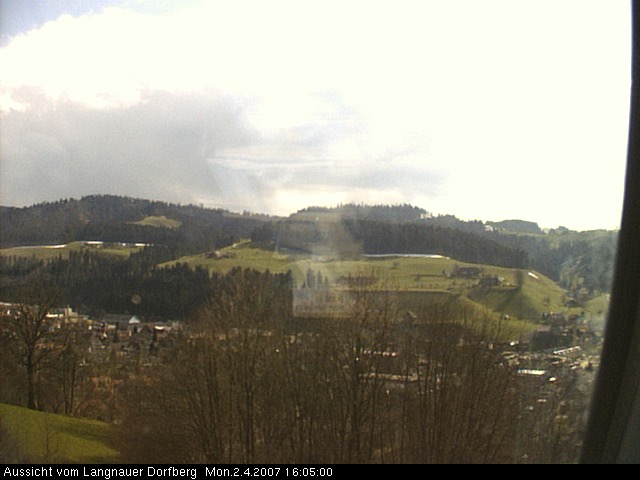 Webcam-Bild: Aussicht vom Dorfberg in Langnau 20070402-160500