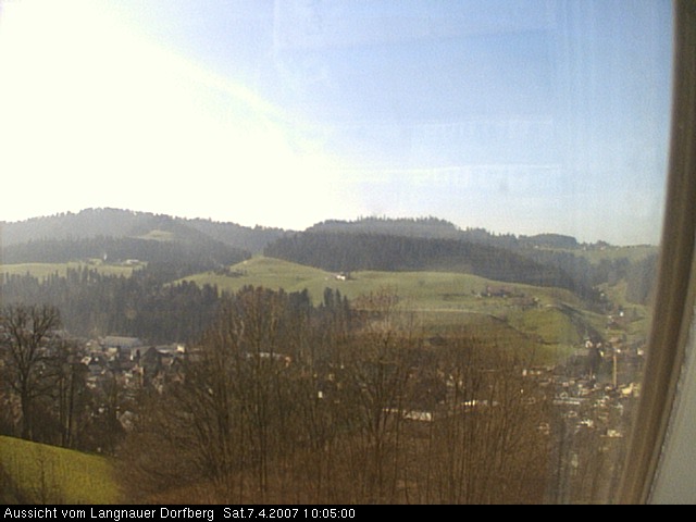 Webcam-Bild: Aussicht vom Dorfberg in Langnau 20070407-100500
