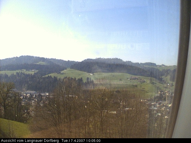 Webcam-Bild: Aussicht vom Dorfberg in Langnau 20070417-100500