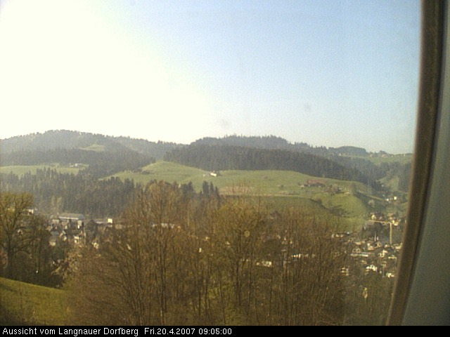 Webcam-Bild: Aussicht vom Dorfberg in Langnau 20070420-090500