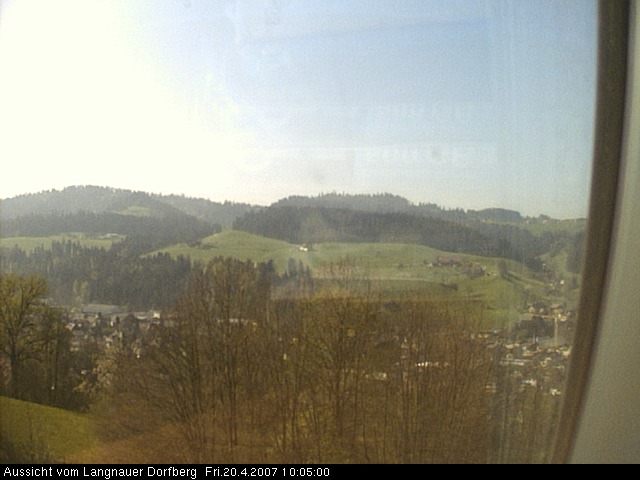 Webcam-Bild: Aussicht vom Dorfberg in Langnau 20070420-100500
