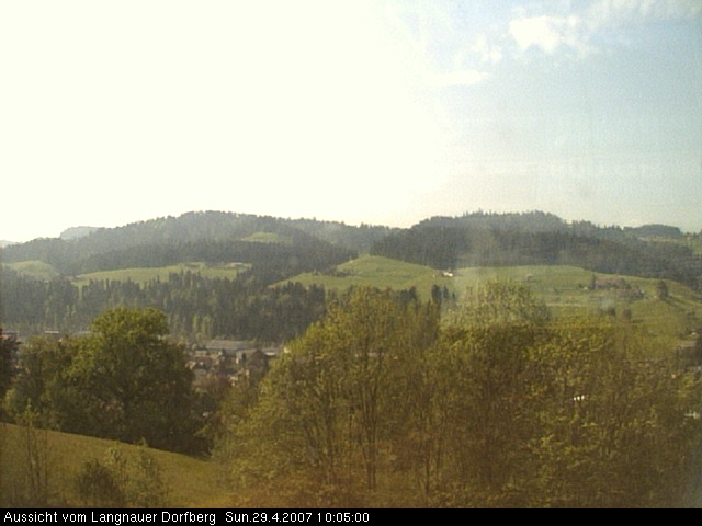 Webcam-Bild: Aussicht vom Dorfberg in Langnau 20070429-100500