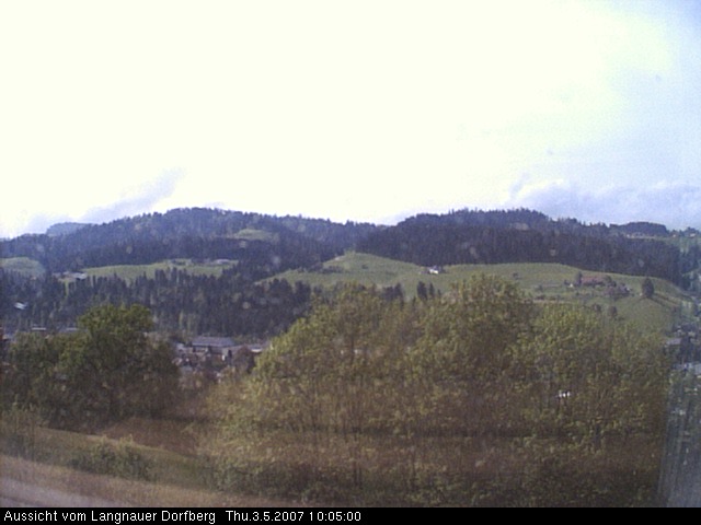 Webcam-Bild: Aussicht vom Dorfberg in Langnau 20070503-100500
