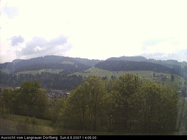 Webcam-Bild: Aussicht vom Dorfberg in Langnau 20070506-140500