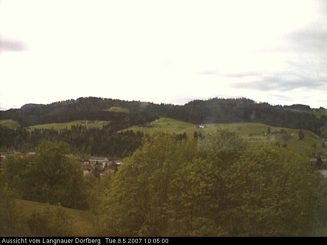 Webcam-Bild: Aussicht vom Dorfberg in Langnau 20070508-100500