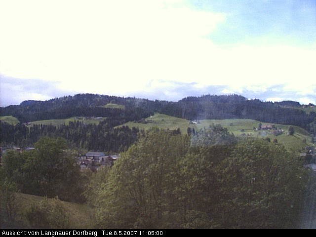 Webcam-Bild: Aussicht vom Dorfberg in Langnau 20070508-110500