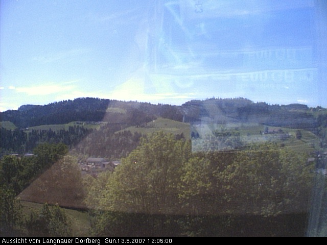 Webcam-Bild: Aussicht vom Dorfberg in Langnau 20070513-120500