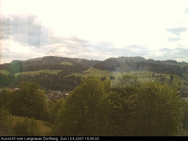 Webcam-Bild: Aussicht vom Dorfberg in Langnau 20070513-150500
