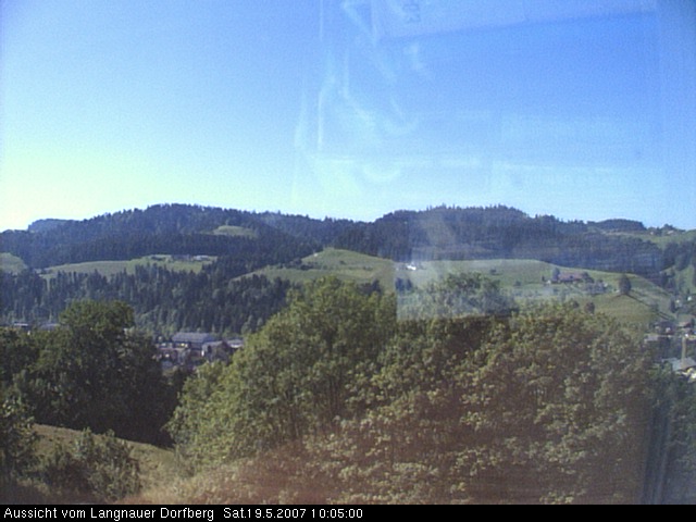 Webcam-Bild: Aussicht vom Dorfberg in Langnau 20070519-100500