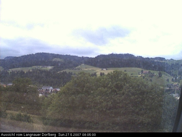 Webcam-Bild: Aussicht vom Dorfberg in Langnau 20070527-080500