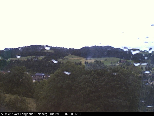 Webcam-Bild: Aussicht vom Dorfberg in Langnau 20070529-080500