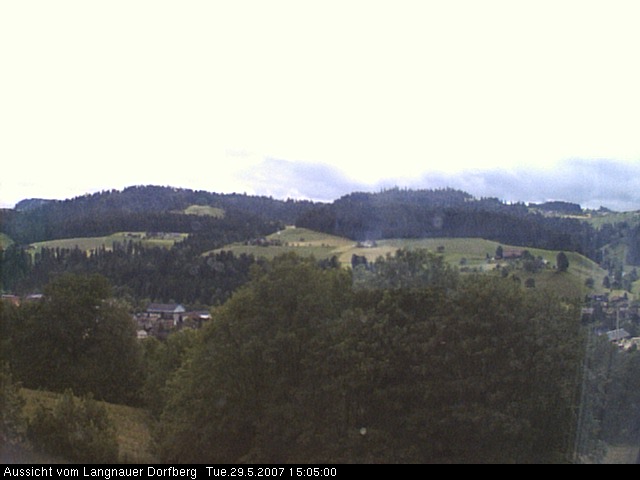 Webcam-Bild: Aussicht vom Dorfberg in Langnau 20070529-150500